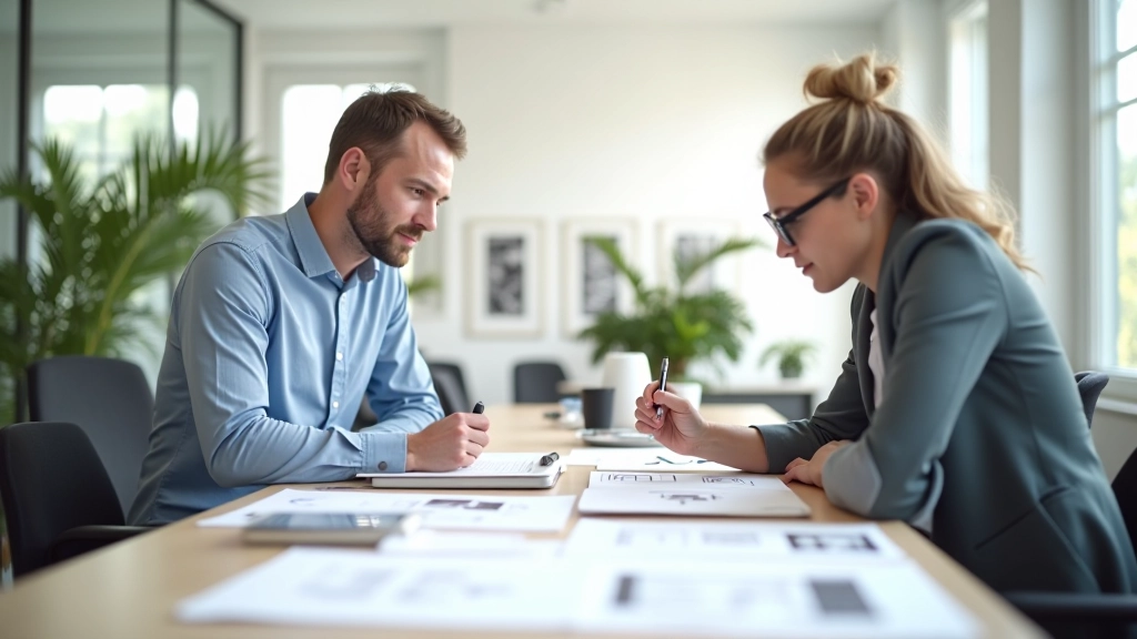 Équipe de créatifs travaillant ensemble sur des stratégies de contenu