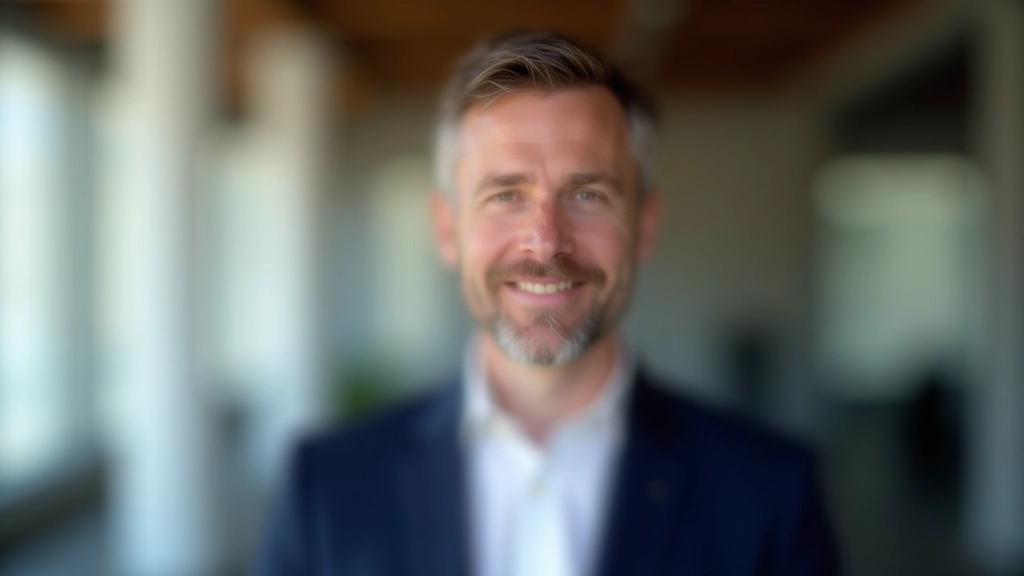 Fondateur professionnel, homme d'âge moyen en tenue business, portrait de buste